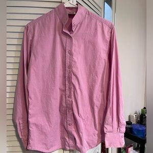 Maryland Saddlery English Show Shirt, Pink, Size 32.